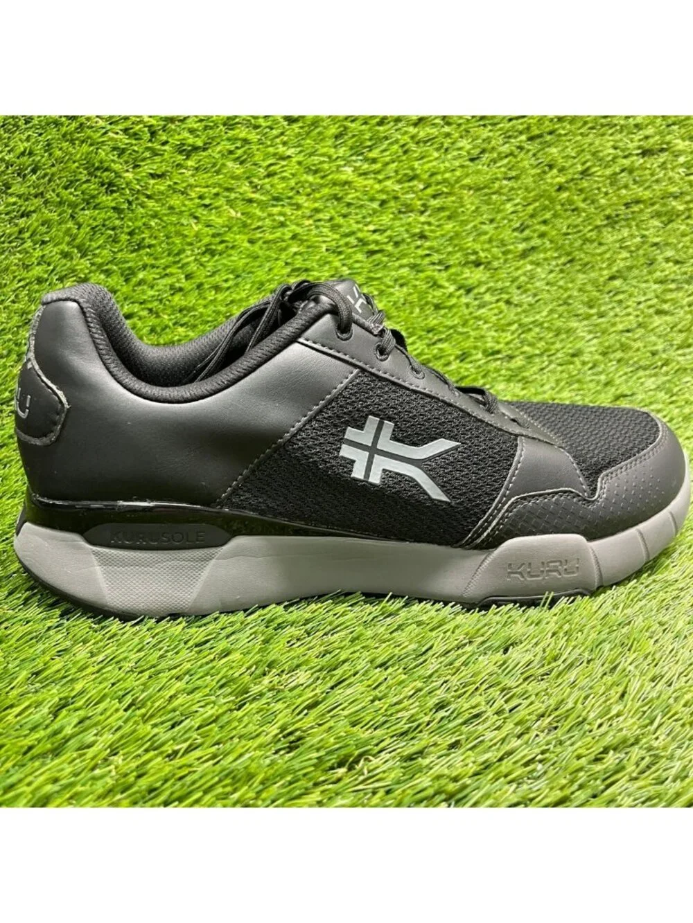 Kuru Quantum 2.0 Mens Size 13 Black Athletic Running Walking Shoes Sneakers